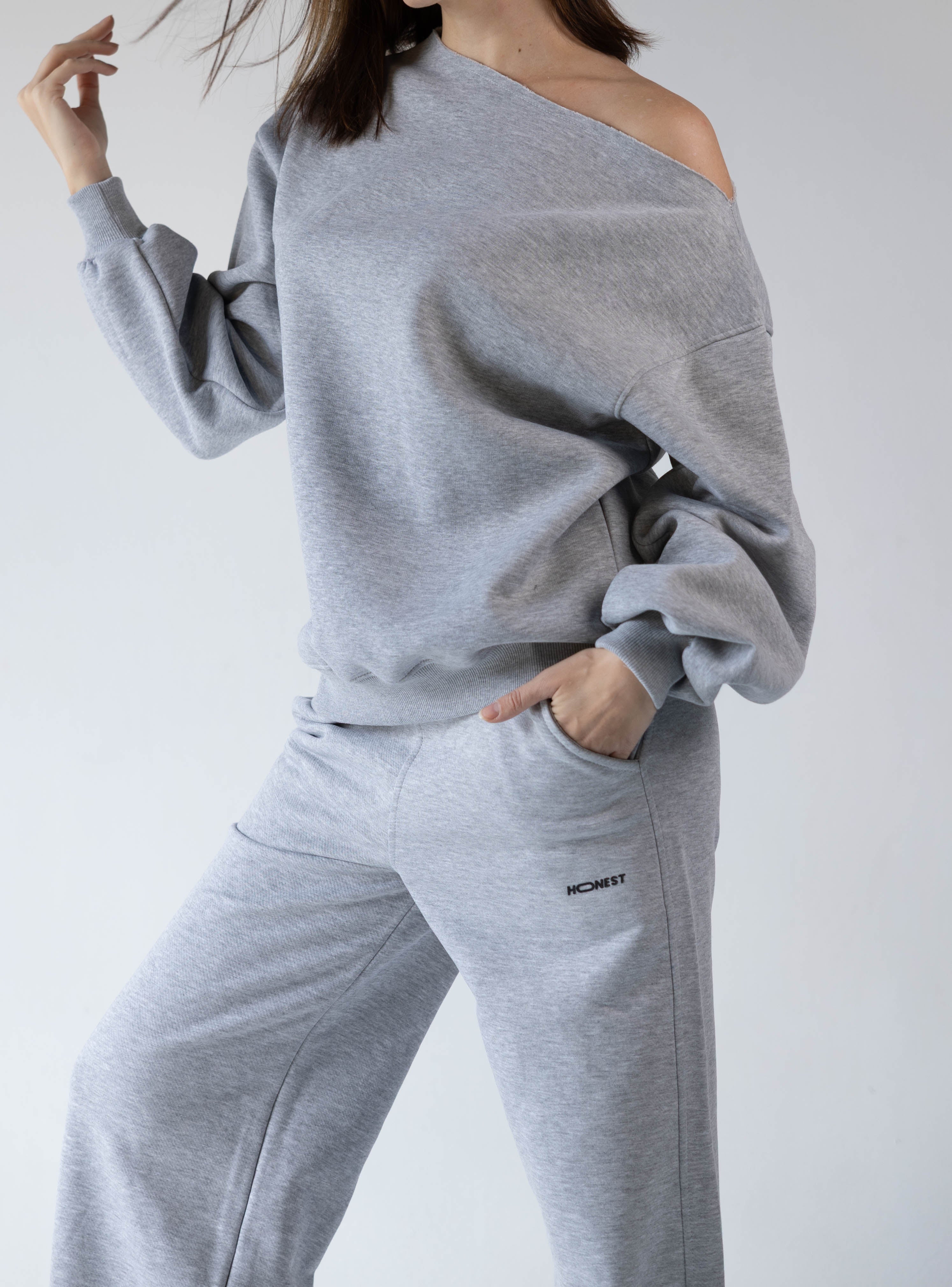 HONEST Grey Sweatpants