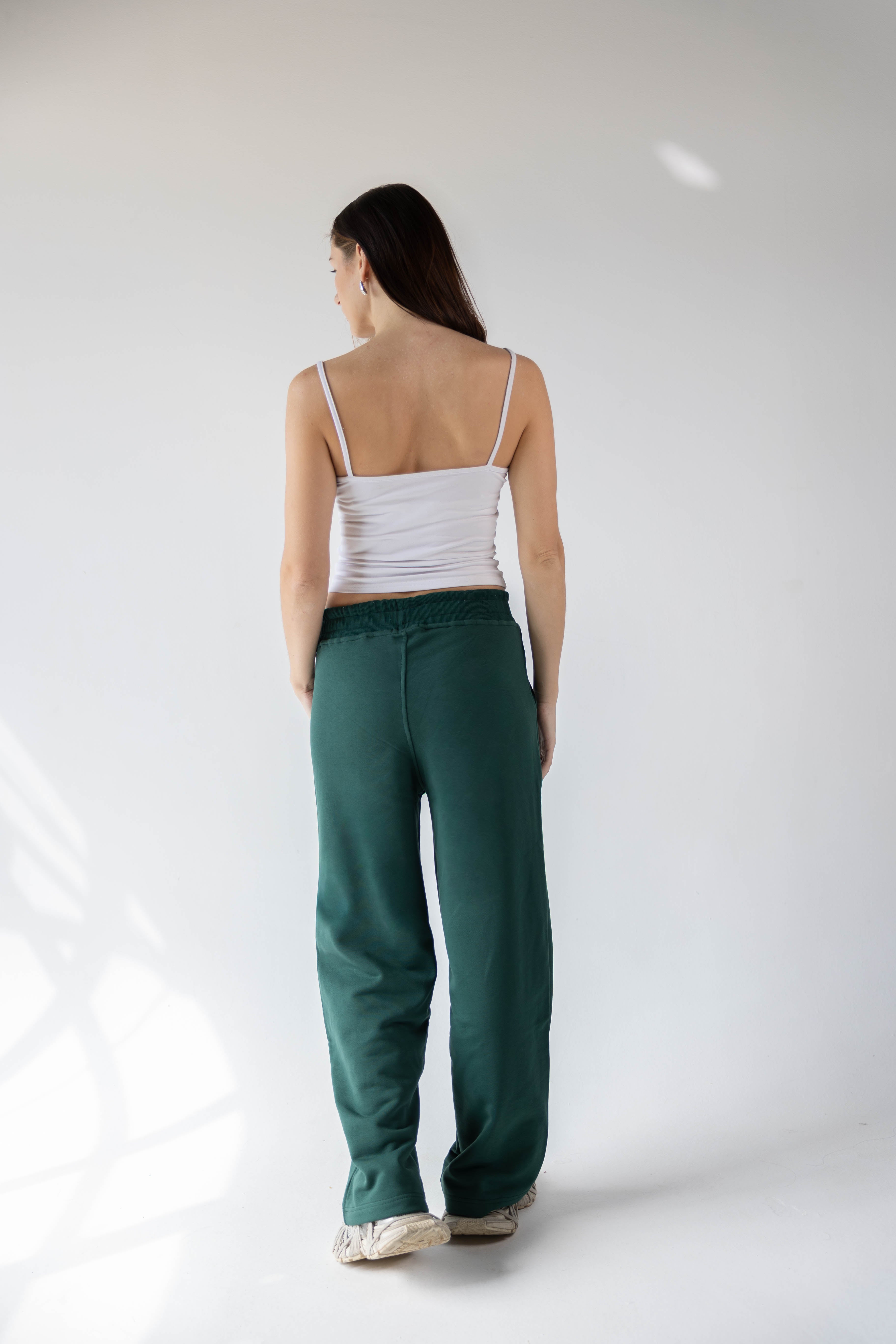 HONEST Green Sweatpants
