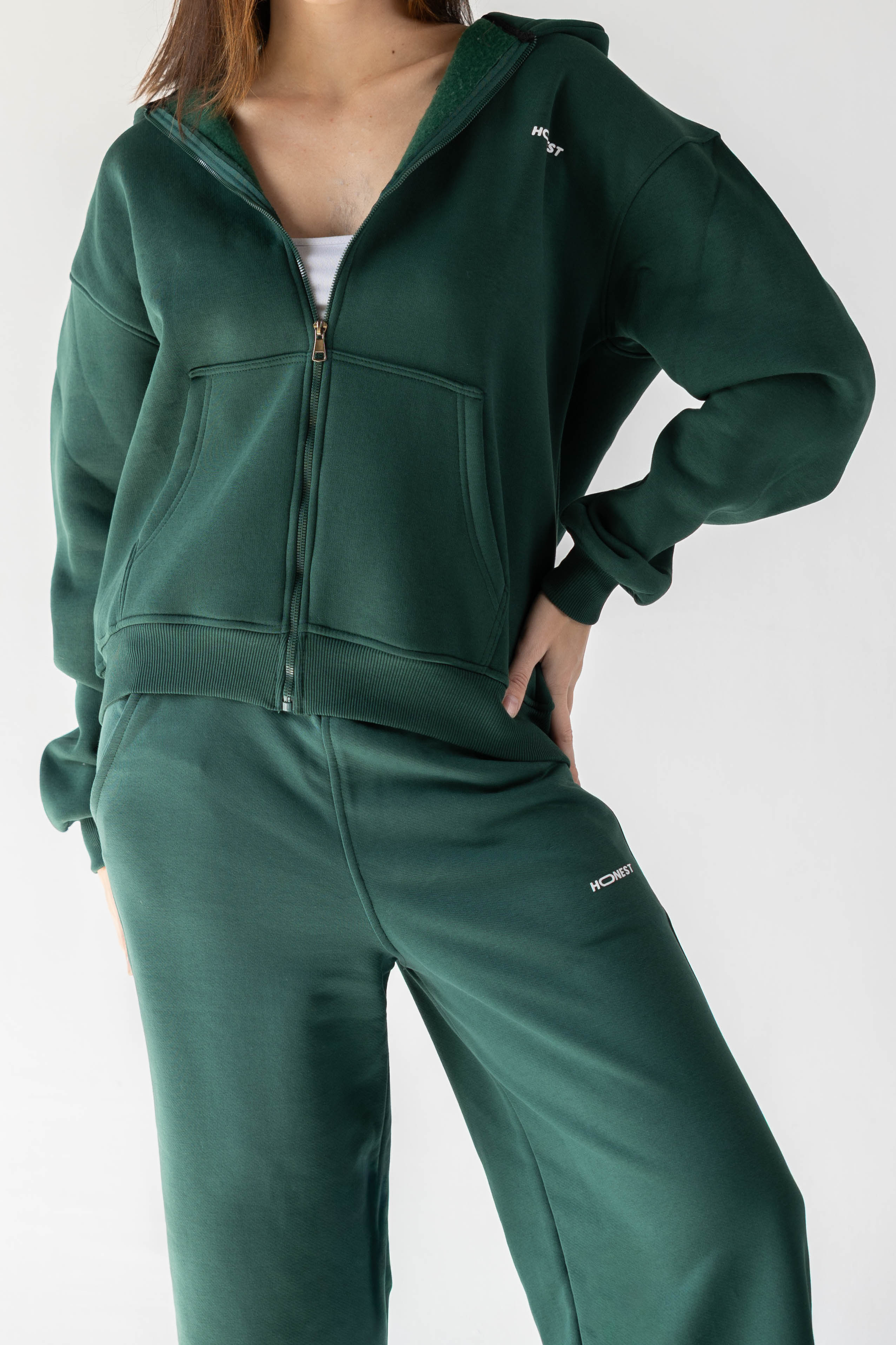 HONEST Green Sweatpants