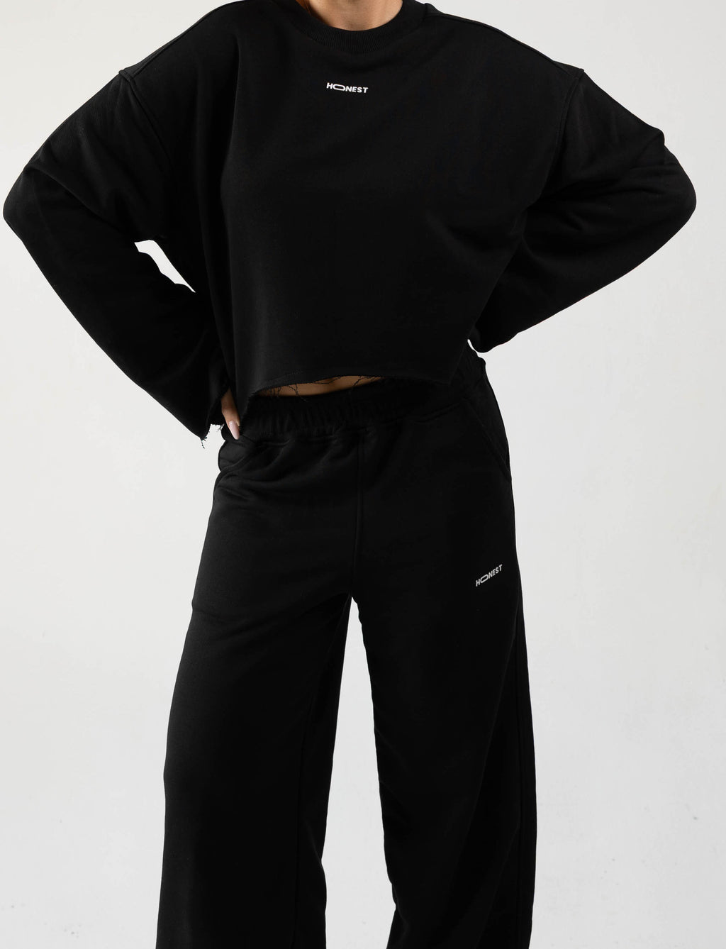 Black Crop Top