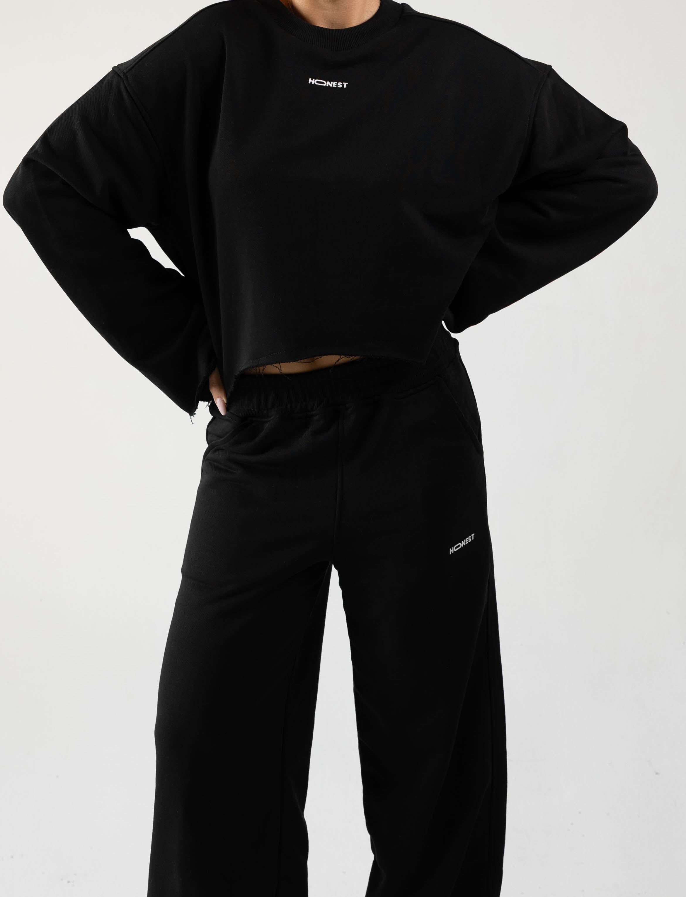 Black Crop Top