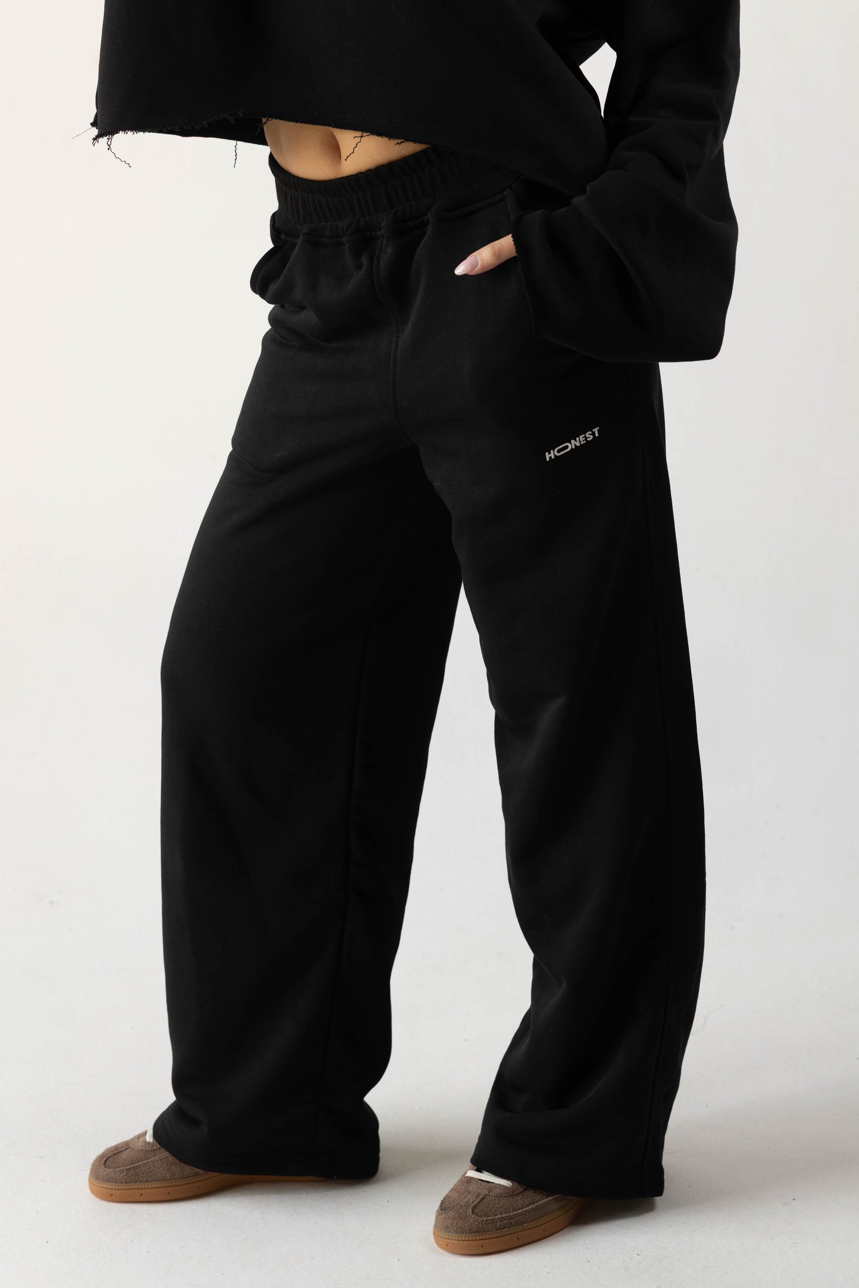 HONEST Black Sweatpants