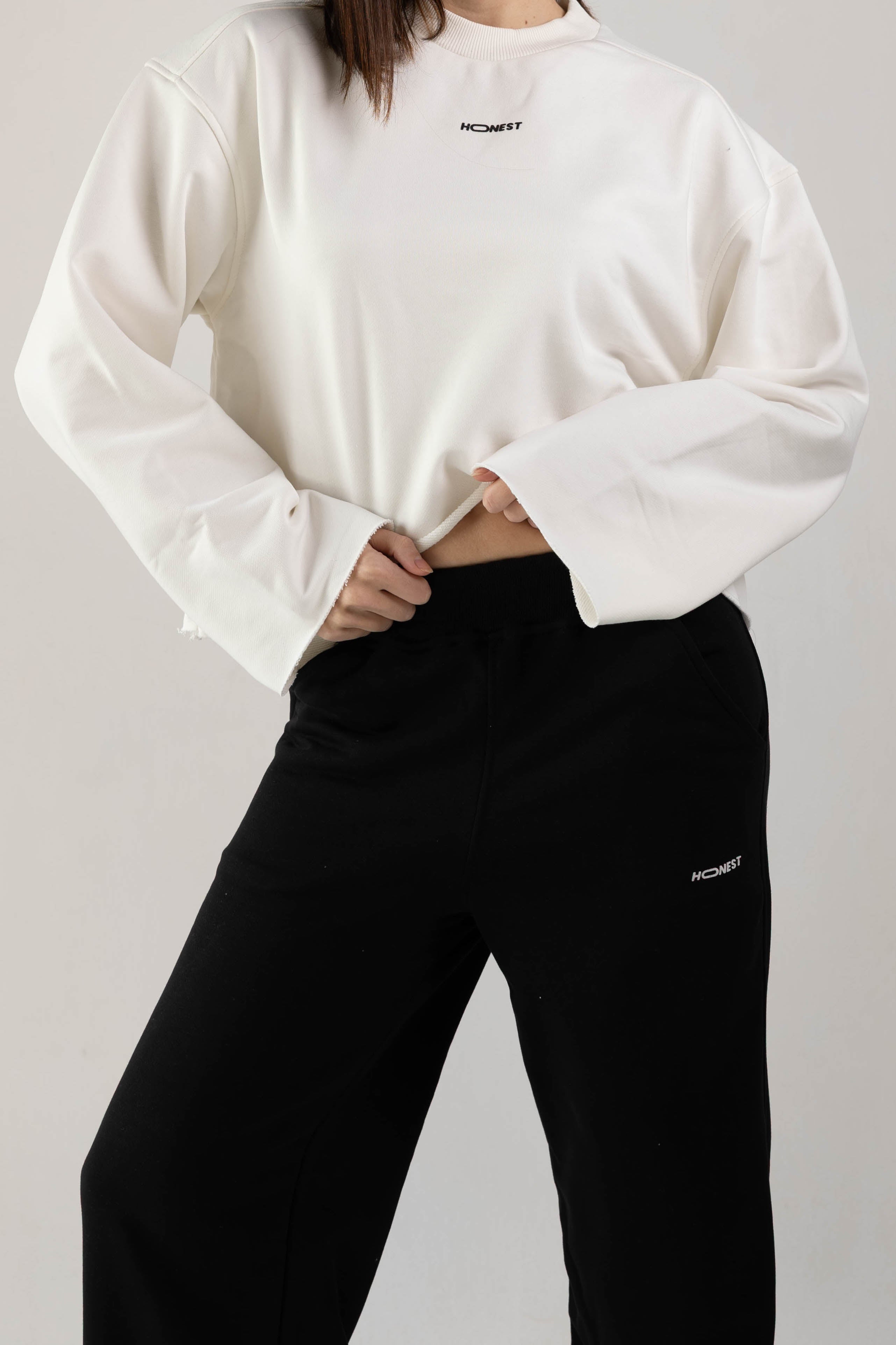 White Crop Top