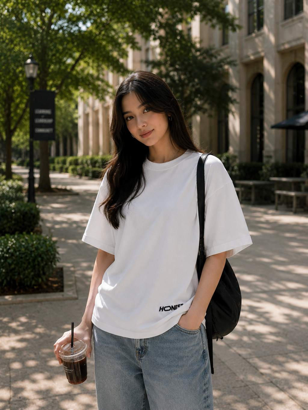 Honest Basic Oversized T-Shirt