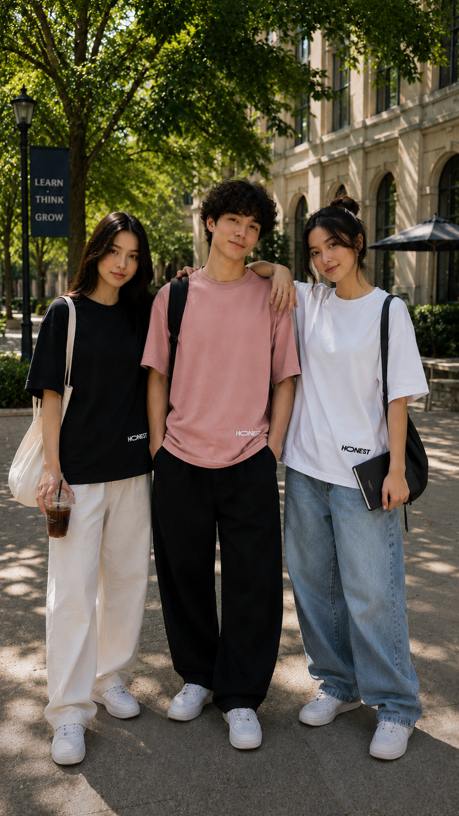 Honest Basic Oversized T-Shirt