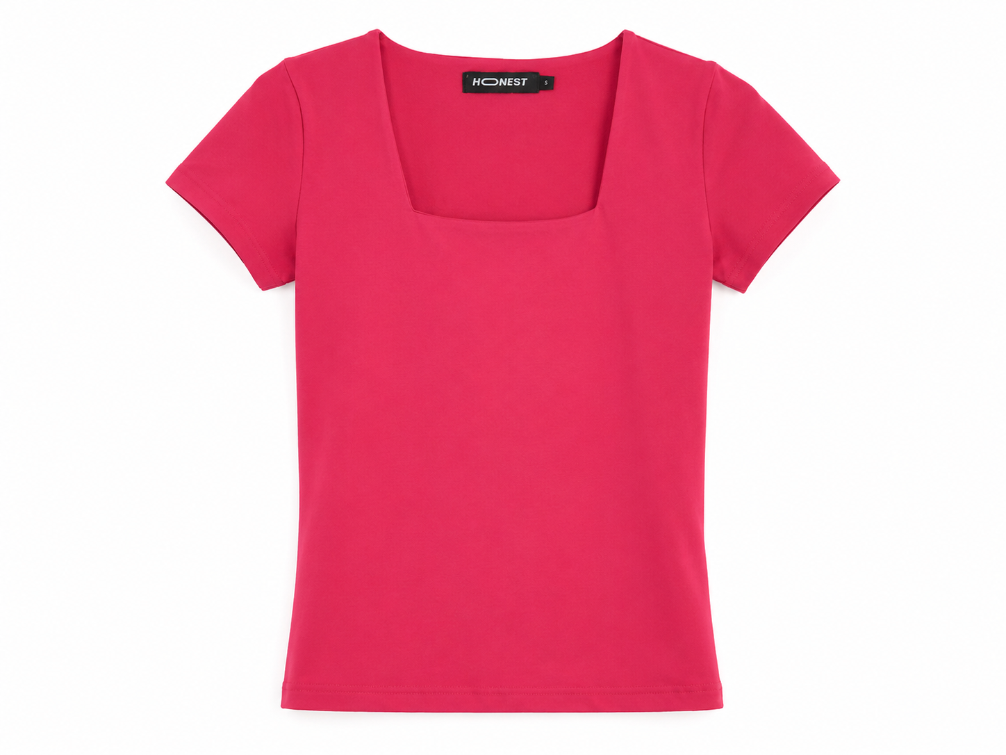 Square Neck Double Layer Top
