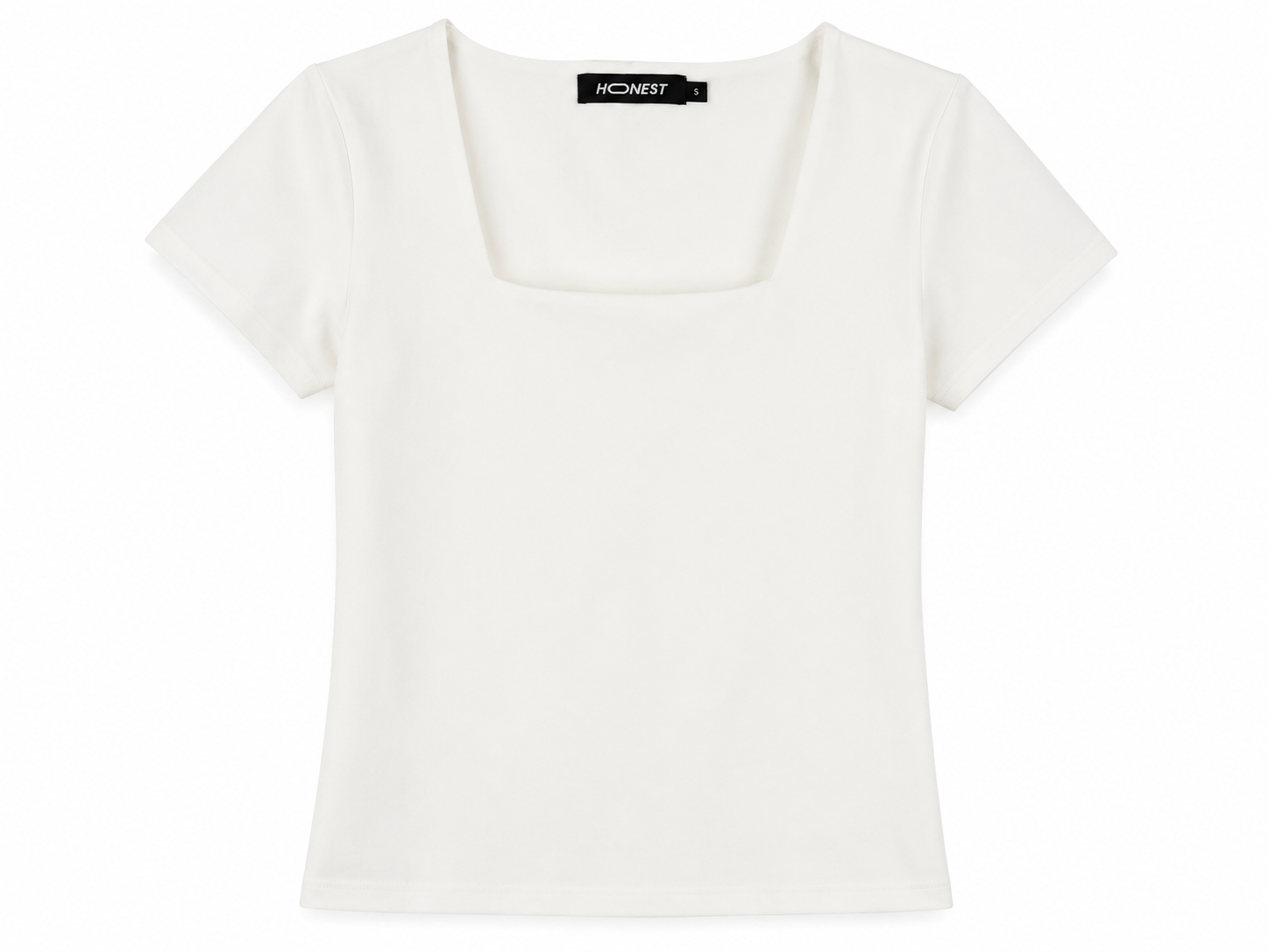 Square Neck Double Layer Top