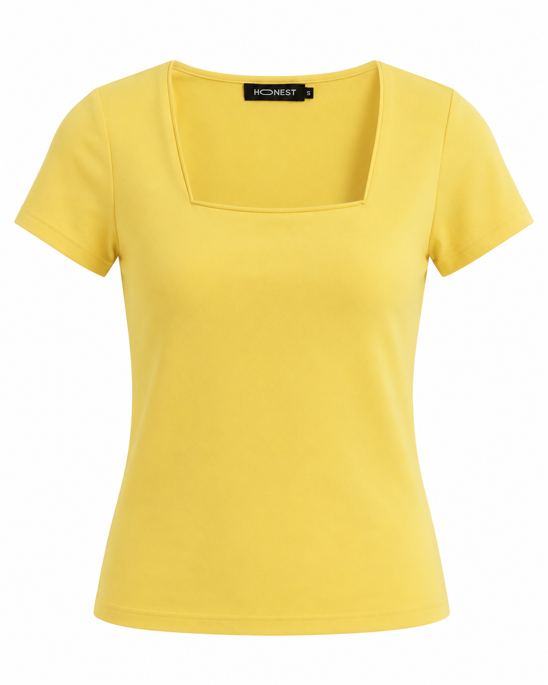 Square Neck Double Layer Top